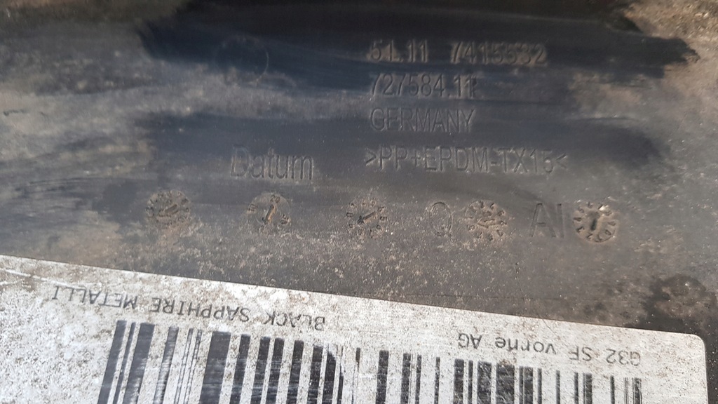 фото №13, Бампер перед bmw 6 g32 7415532