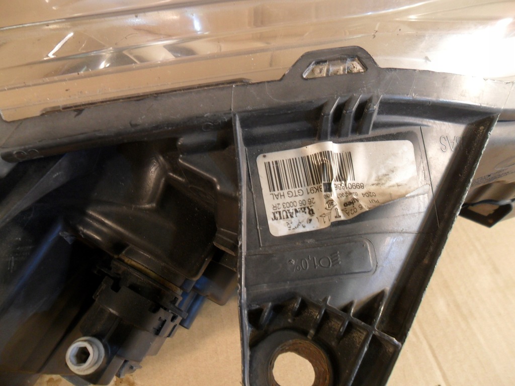 фото №11, Лампа ліва перед renault renault laguna iii 260600032r