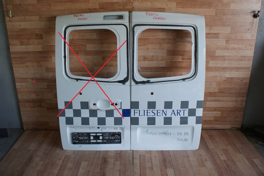 фото №2, Двері задня праве renault trafic iii