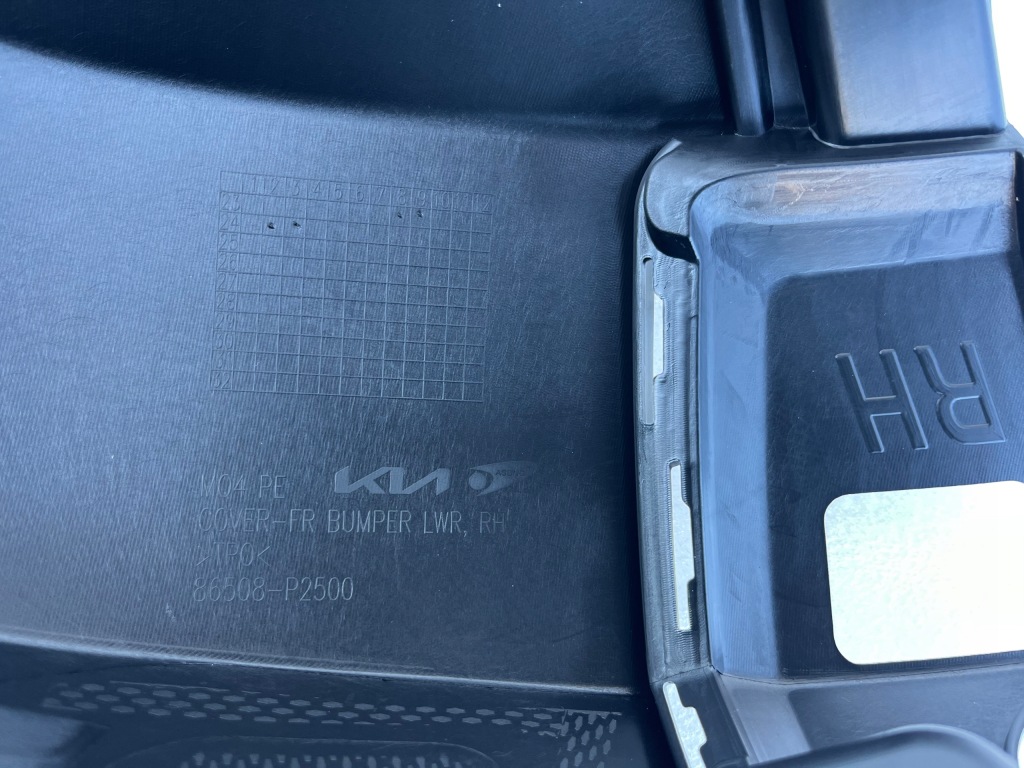 фото №7, Kia sorento iv 2023- накладка накладка-спойлер спойлер бампера правий перед новий oryg