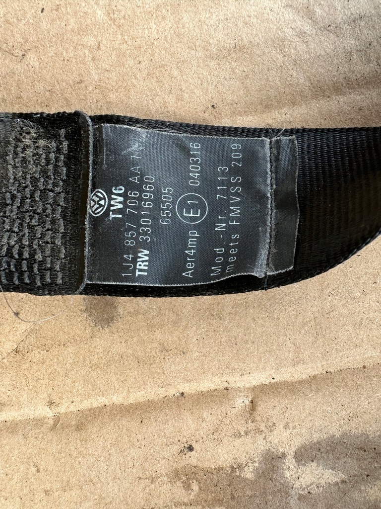 фото №4, Правий перед pas безпеки volkswagen golf iv