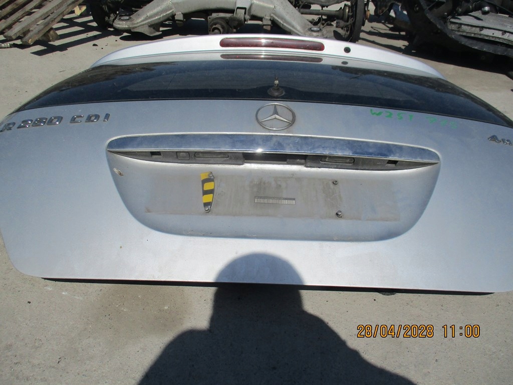 фото №6, Mercedes w251 775 крышка багажника задняя задняя багажника