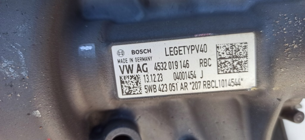 фото №11, Audi a3 8y seat leon iv 19- трансмиссия рулевая рейка 5wb423051ar