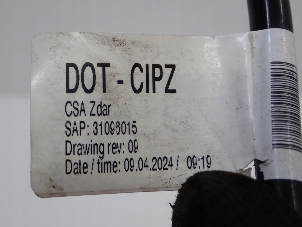 фото №10, Датчик давления усилитель тормозов 9824451880 opel corsa f 1.2 turbo hn05 24r