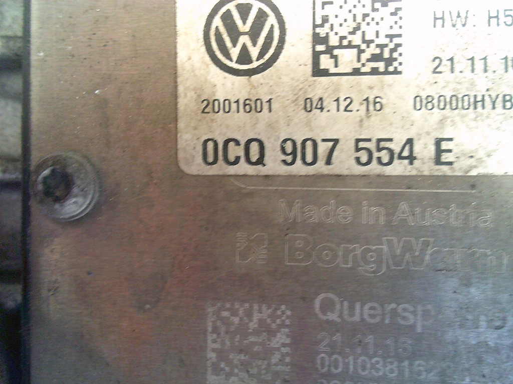 фото №8, Vw golf vii audi skoda блок управления мост редуктор коробки передач 0cq907554e