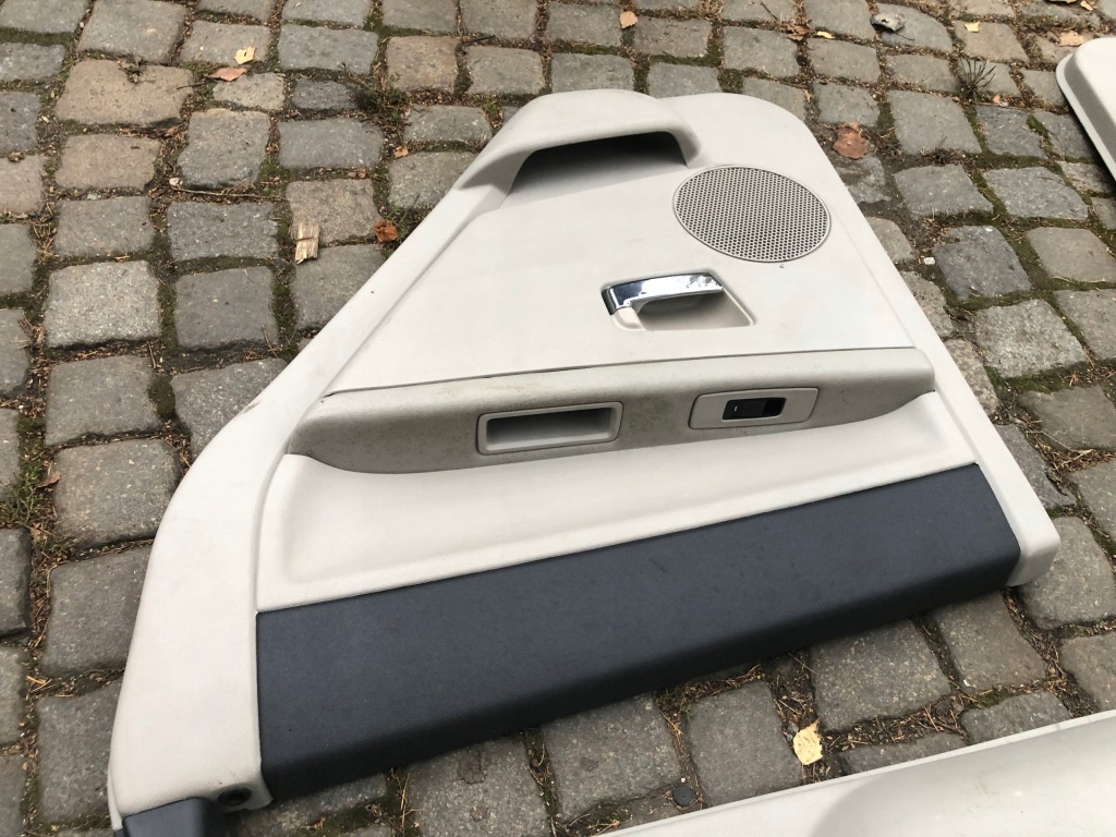 фото №7, Jeep grand cherokee wk wh - обшивки обивка дверь eu комплект greystone