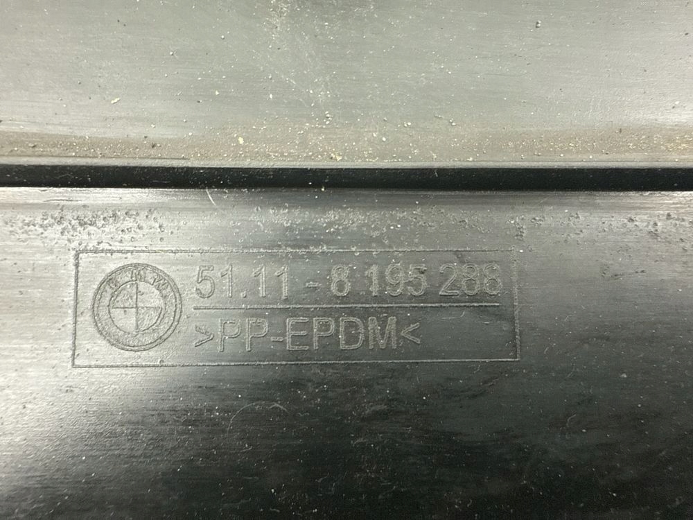 фото №12, Молдинг бампера передній bmw 3 e46 51118195288 перед