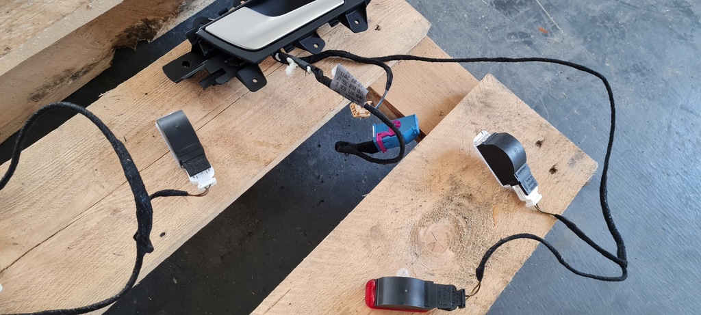 фото №6, S4 b8 lift a4 ручка подсвечиваемые внутреннее фонари led 4x