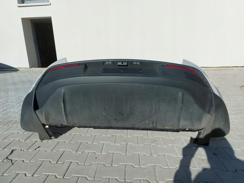 фото №8, Porsche taycan 4s 9j1 2022 бампер задняя задний 4s электрик szary m9a 9j12345