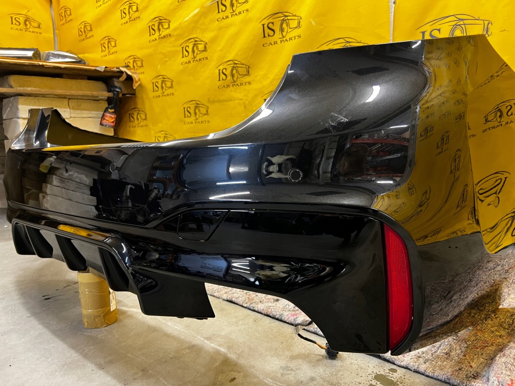 Купить Бампер задний  диффузор 6 x pdc bmw m5 f90 competition 475 black sapphire