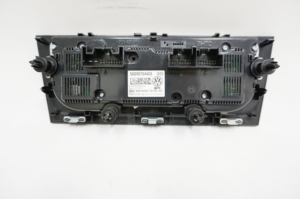 фото №9, Панель блок керування кондиціонера vw golf vii lift