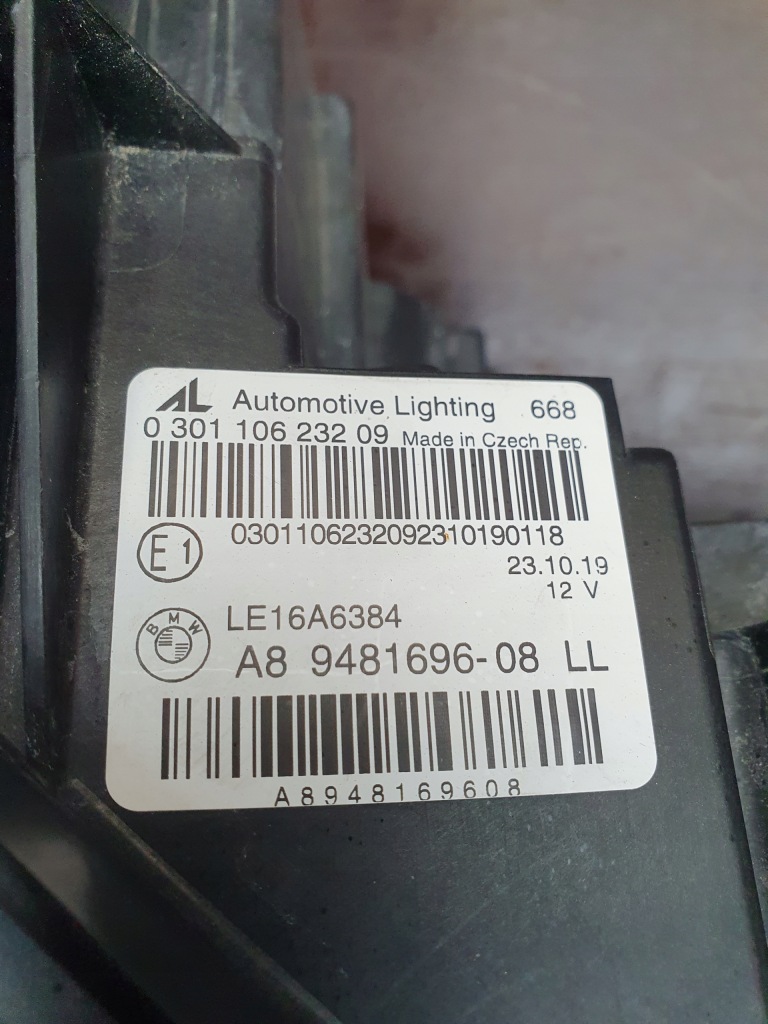 фото №11, Лампа перед права full led bmw 3 g20 g21 2018-