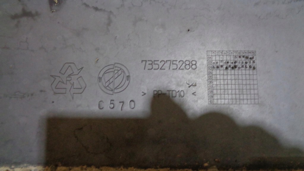 фото №14, Бампер fiat stilo 3d дверь 2001-2007r. задний 132/f