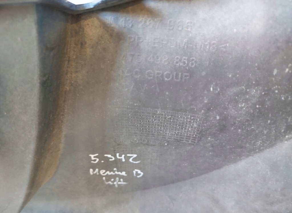 Бампер задний  задний opel meriva ii b lift 4x pdc 13267966 h07 Цена