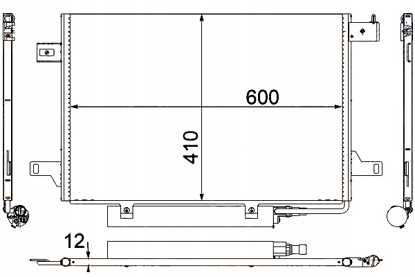 фото №2, Hella конденсатор кондиціонера mercedes w169 04-