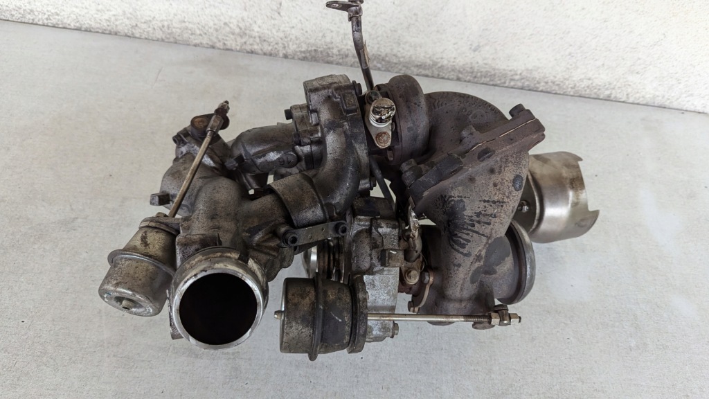 фото №1, Турбонагнітача biturbo mercedes w204 2.2 cdi