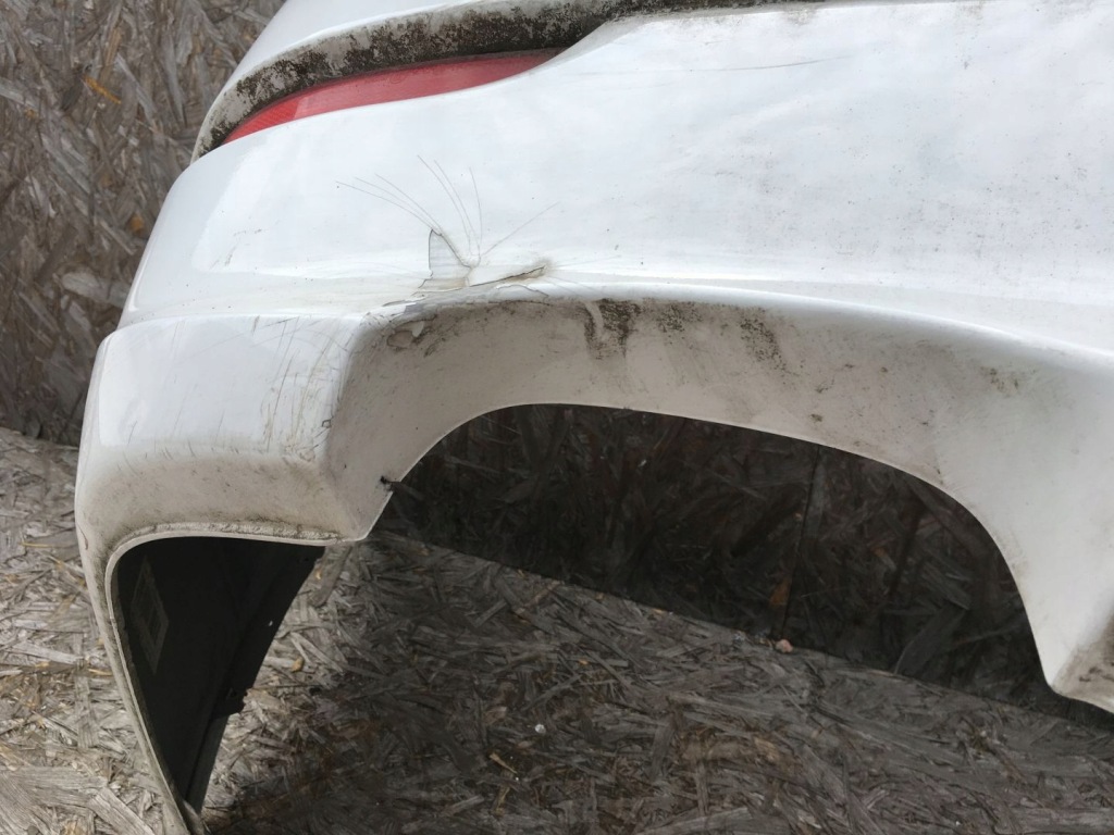 фото №10, Bmw 5 e60 sedan 07-10 бампер задняя alpinweis iii