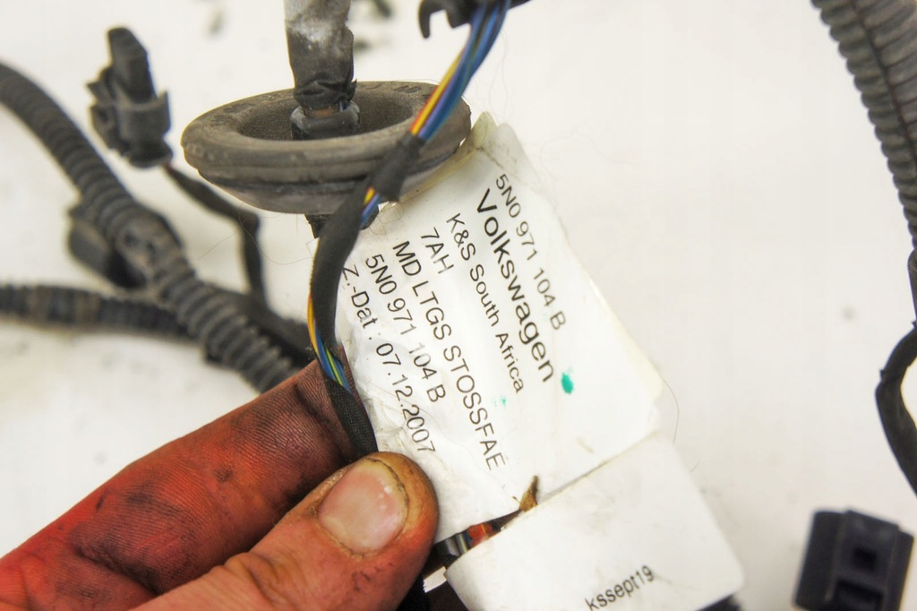 фото №6, Ni268 vw tiguan i 5n джгут бампера задня