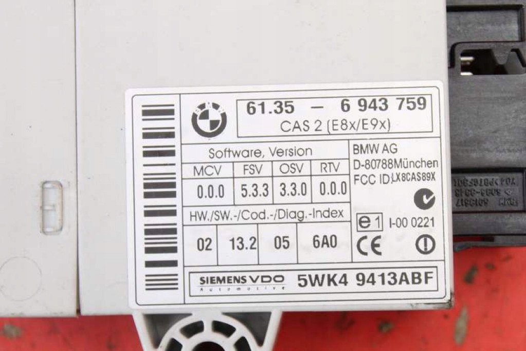 фото №14, Замок запалювання ключ кнопка 6933708 bmw e87 2.0 d 122 km 04-07