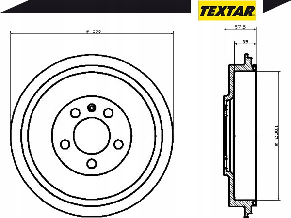 фото №9, Барабан ham. skoda t. octavia 96-/roomster 06-