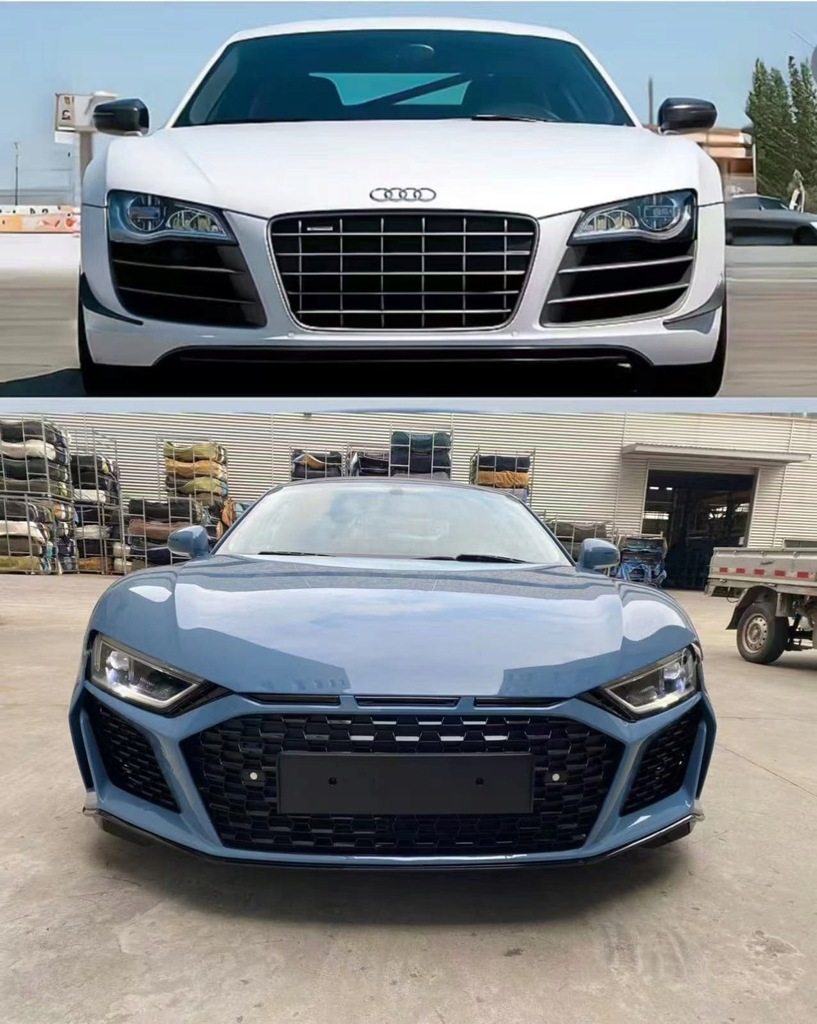 фото №1, Кузов kit do audi r8 2010 + w стиль poliftowym 2023