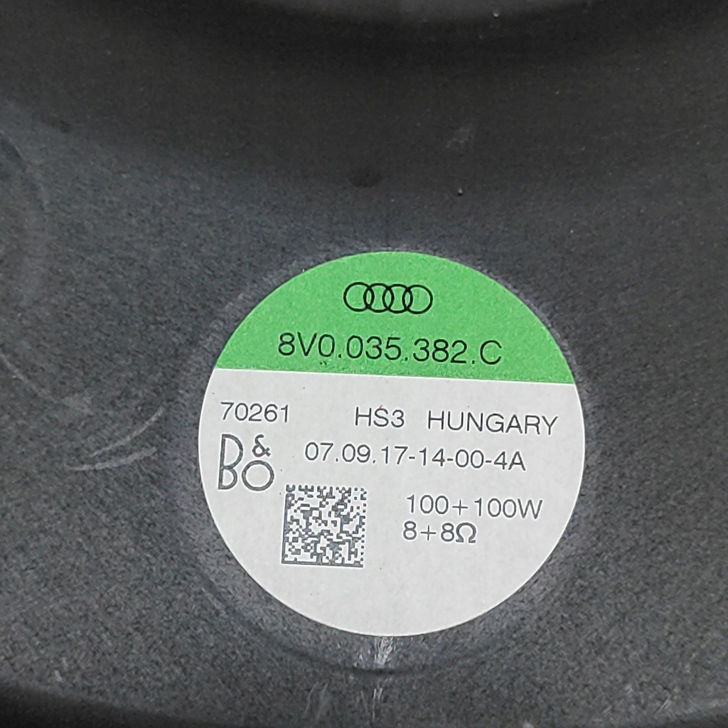 фото №6, Audi rs3 2018 динамік низькочастотний