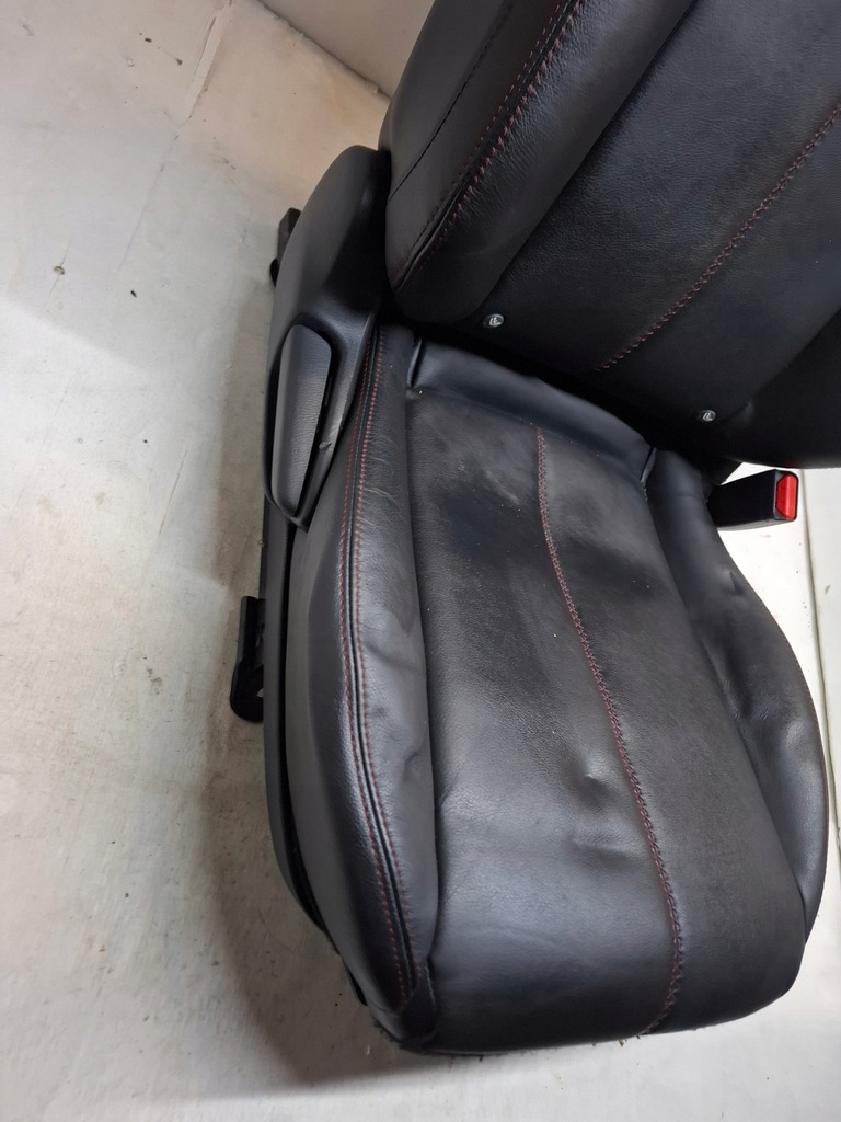 фото №7, Mazda mx5 iv 15-23 сиденье правый перед кожа czarna bose нитка czerwona