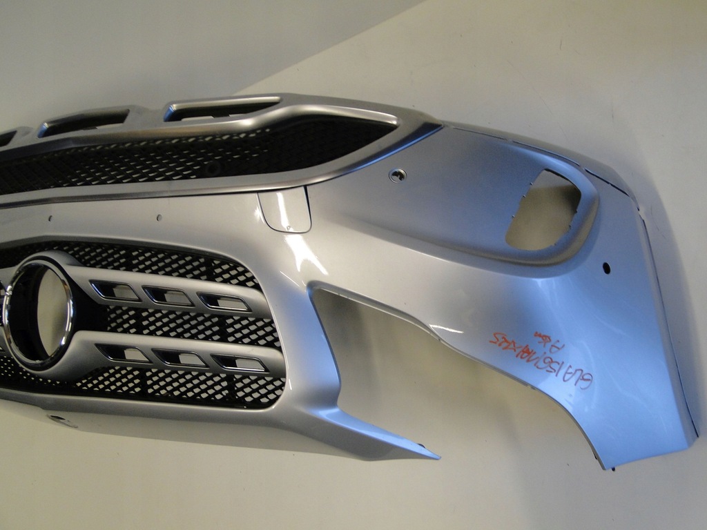 фото №11, Mercedes бампер передний na датчики pts 775 серебристый gla x156 156 lift