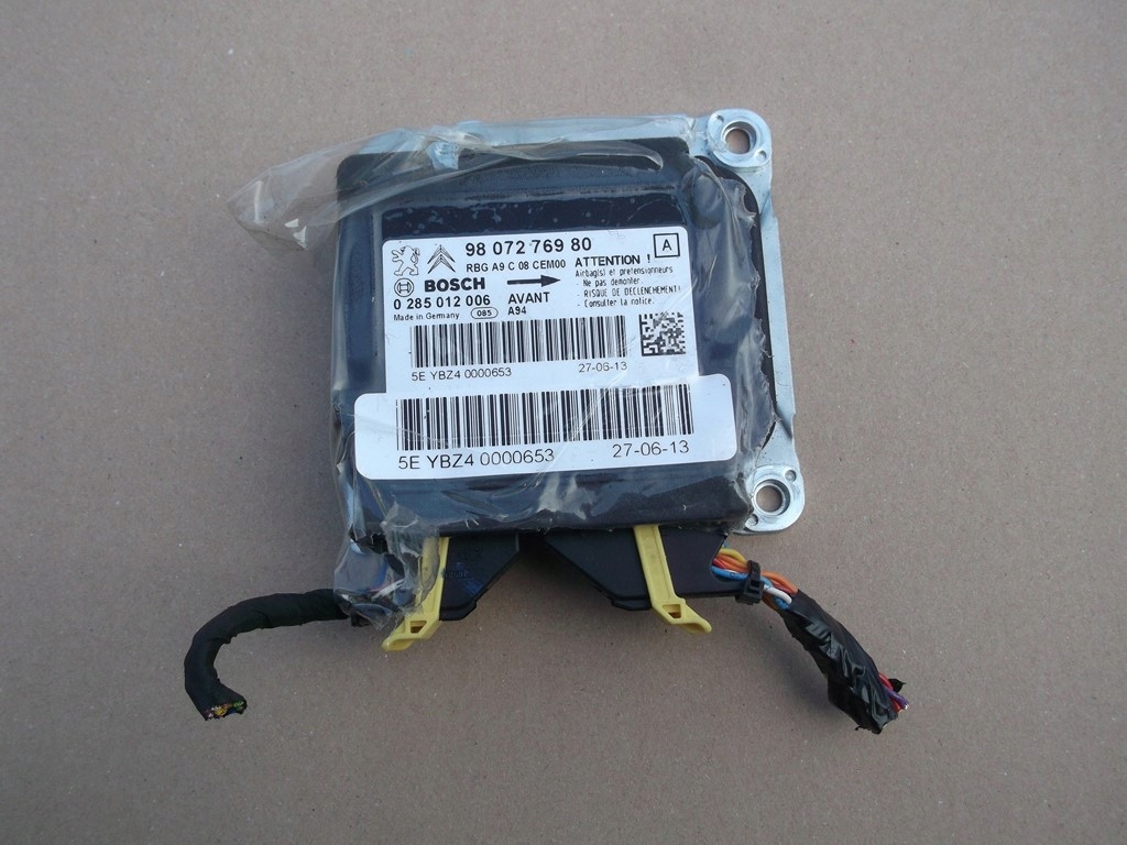 фото №1, Peugeot 2008 модуль подушка безпеки подушок