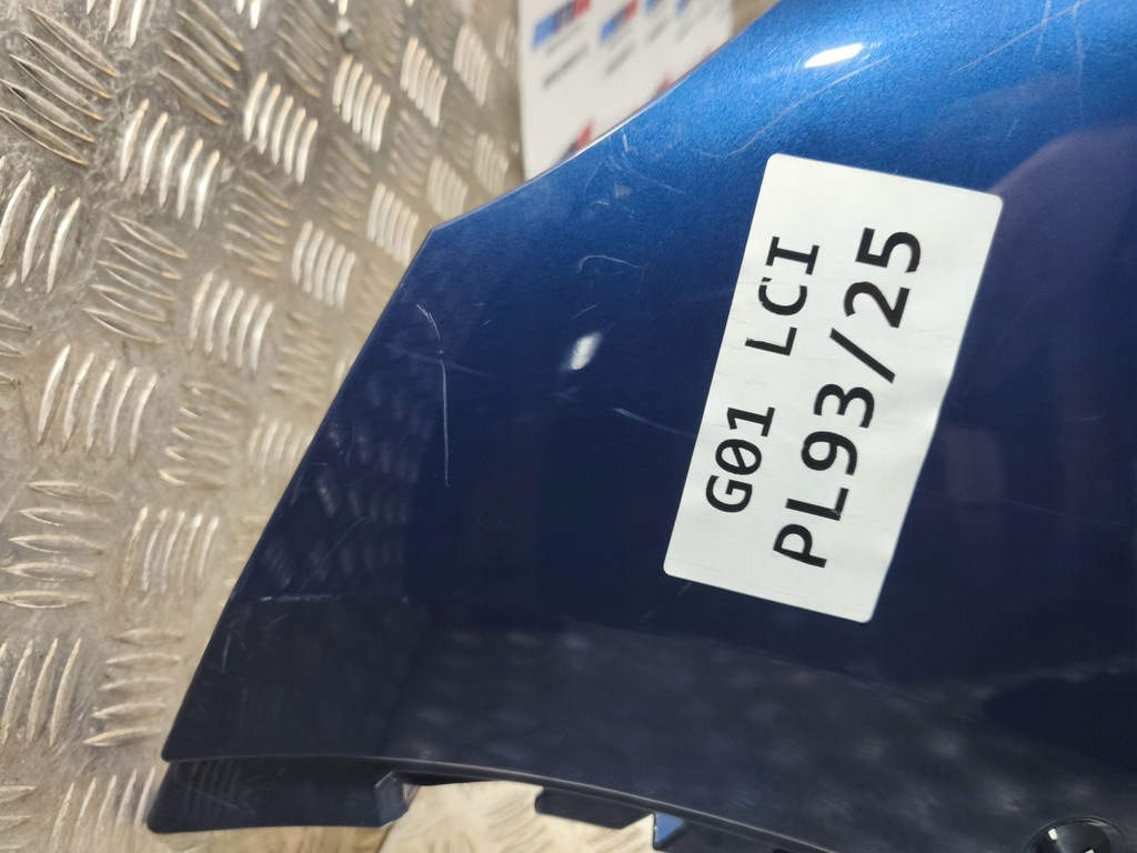 фото №8, Bmw x3 g01 x4 g02 lci lift бампер перед передний niebieski