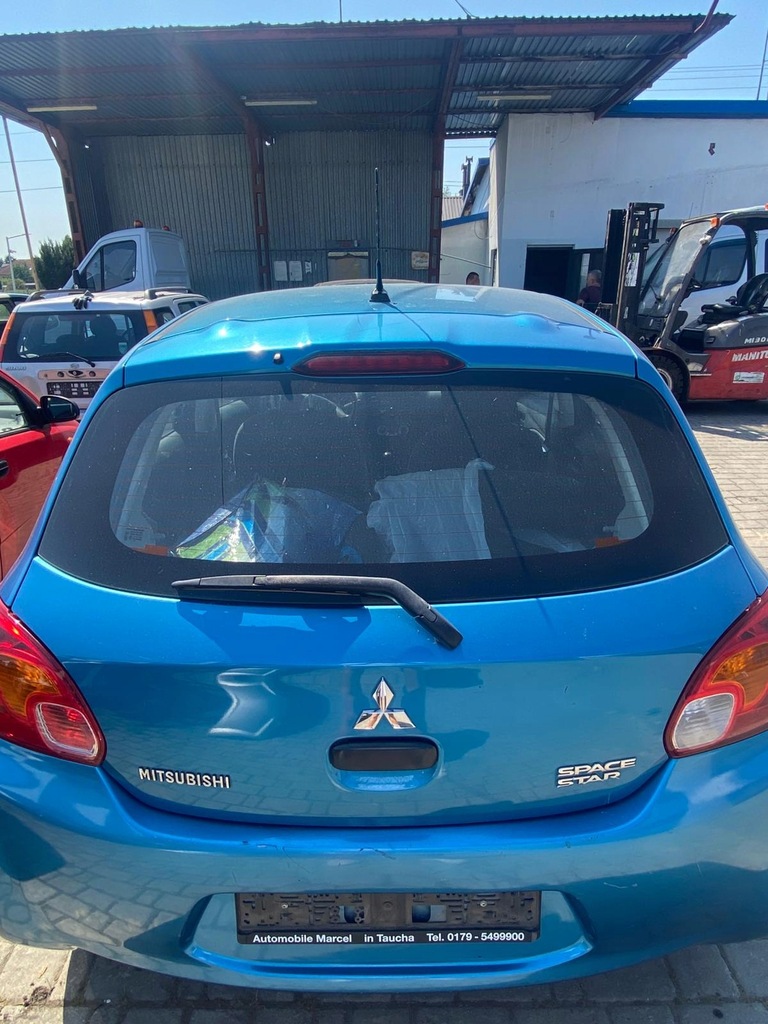 фото №1, Mitsubishi space star ii крышка багажника багажника с стекло без оснащения