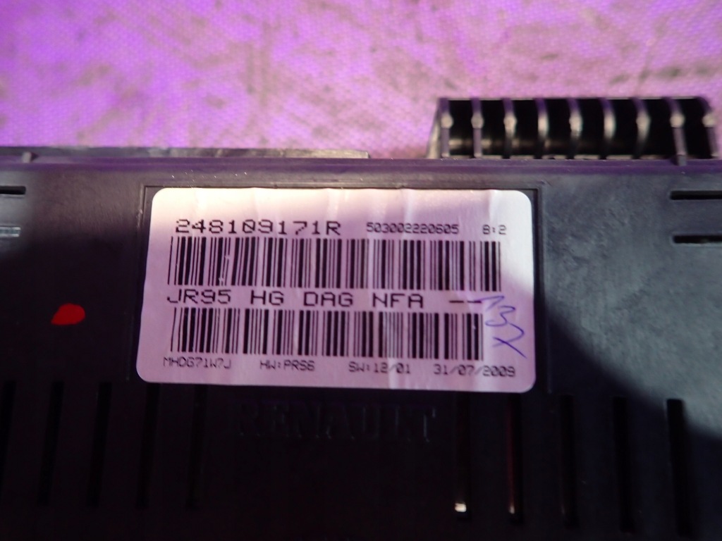 фото №6, Scenic iii 1.5 dci счетчик дисплей 248109171r