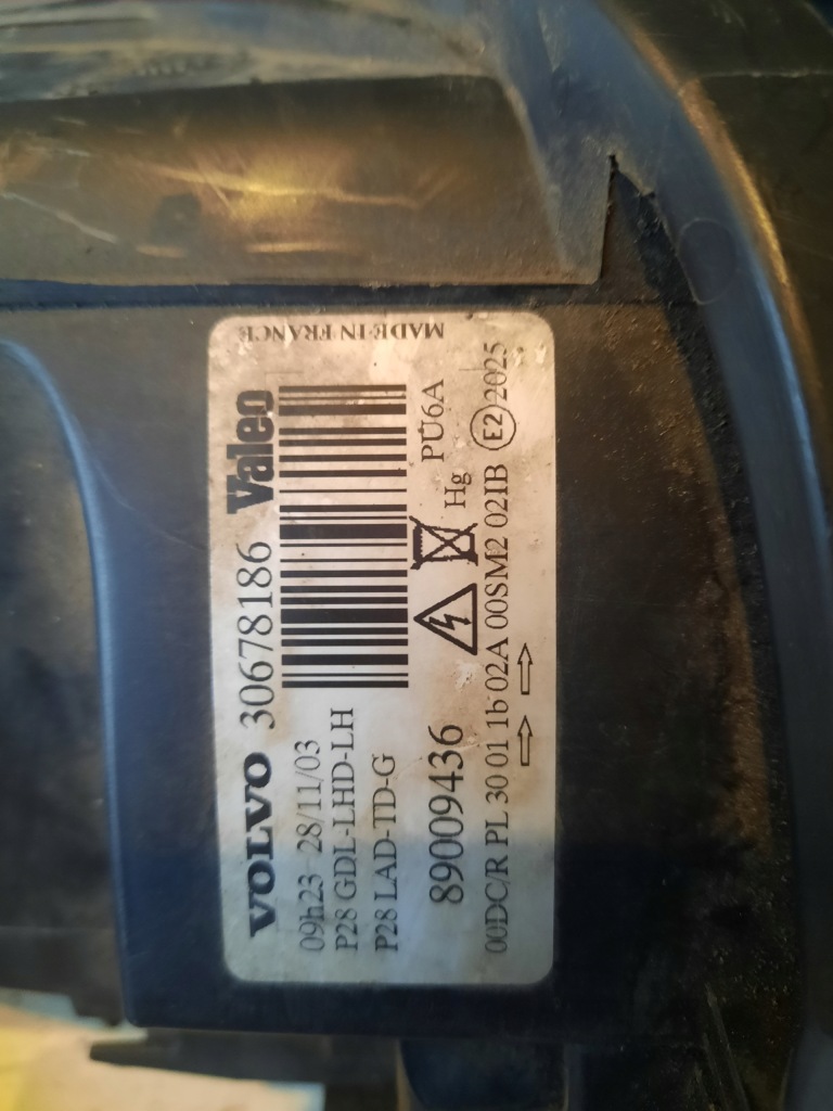 фото №5, Фара левый volvo xc90