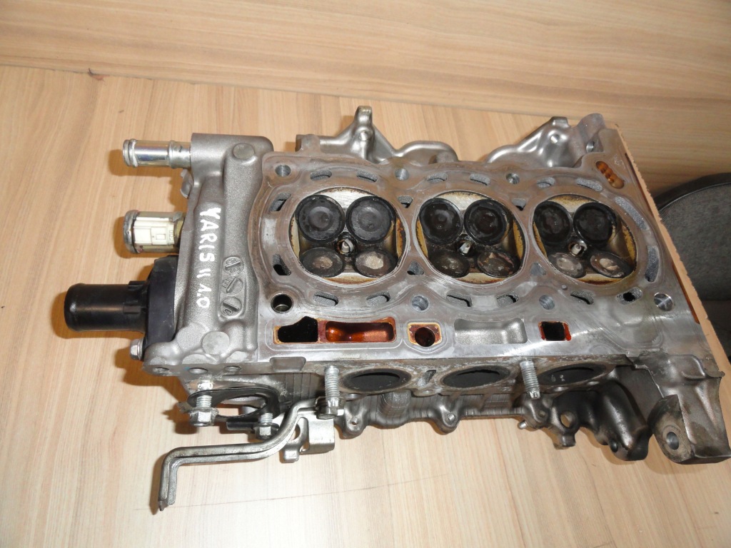 фото №1, Головка двигуна 1k-fe 1.0 12v aygo yaris ii c1 107
