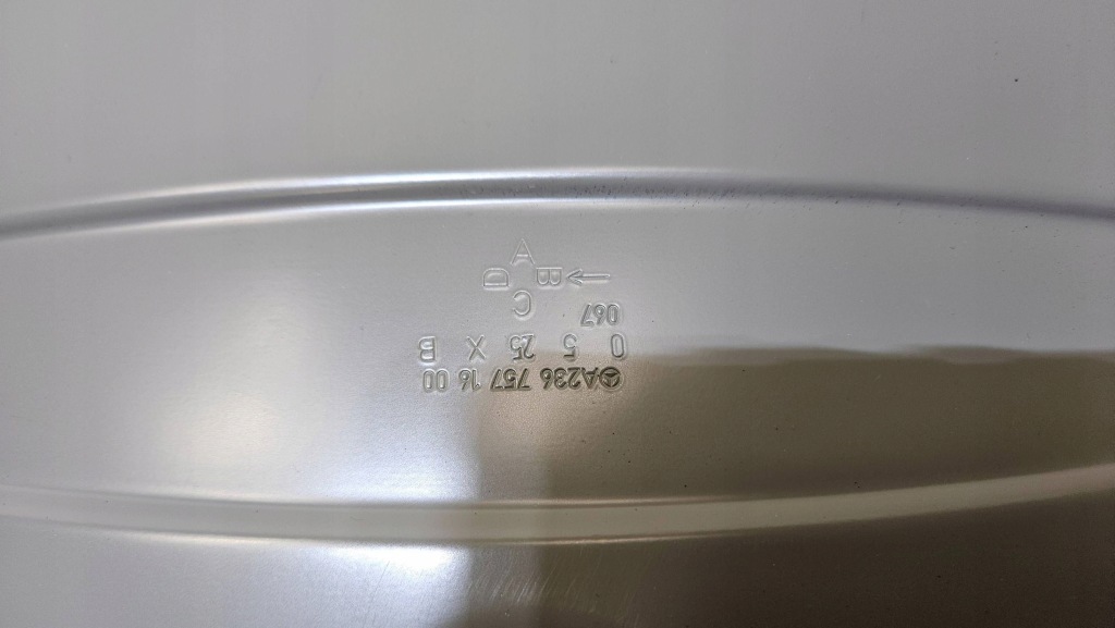 фото №7, Крышка багажника крышка багажника mercedes cle a236 w236 cabrio a2367571600 nowa oryg