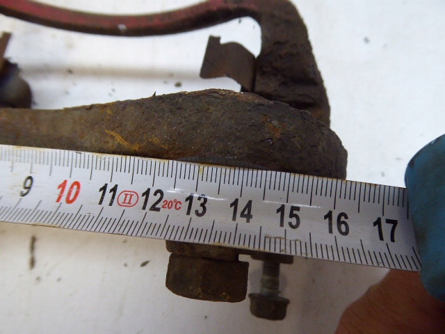 фото №7, Tucson i 04-10 скоба рамка суппорт перед правый 2.0 16v g4gc