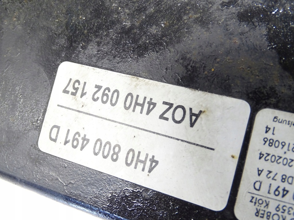 фото №8, Hak буксирувальний електричний audi a8 d4 4h0800491d 4h0092157