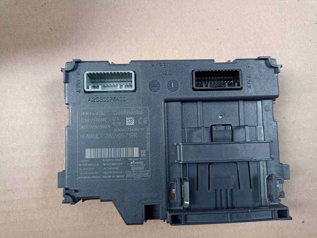 фото №1, Считыватель карта renault clio iv captur 0,9tce