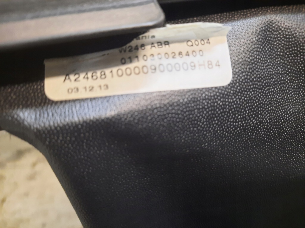 фото №6, Mercedes b klasa w246 шторка багажника оригінал