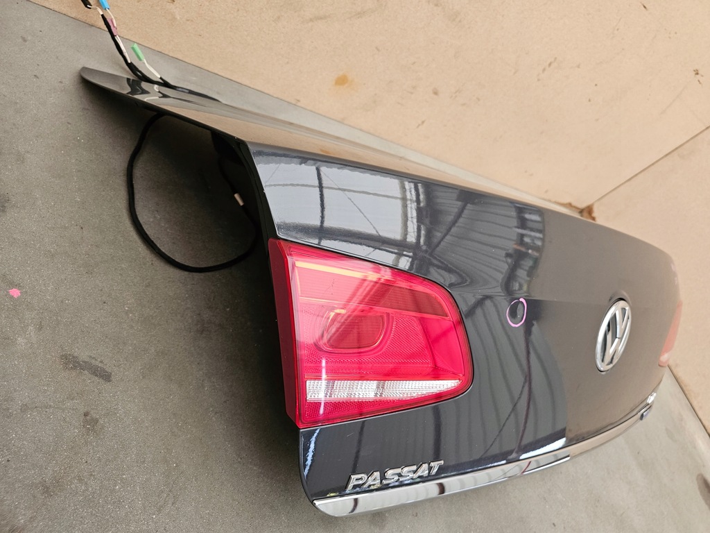 фото №4, Vw passat b7 sedan крышка багажника багажника li7f