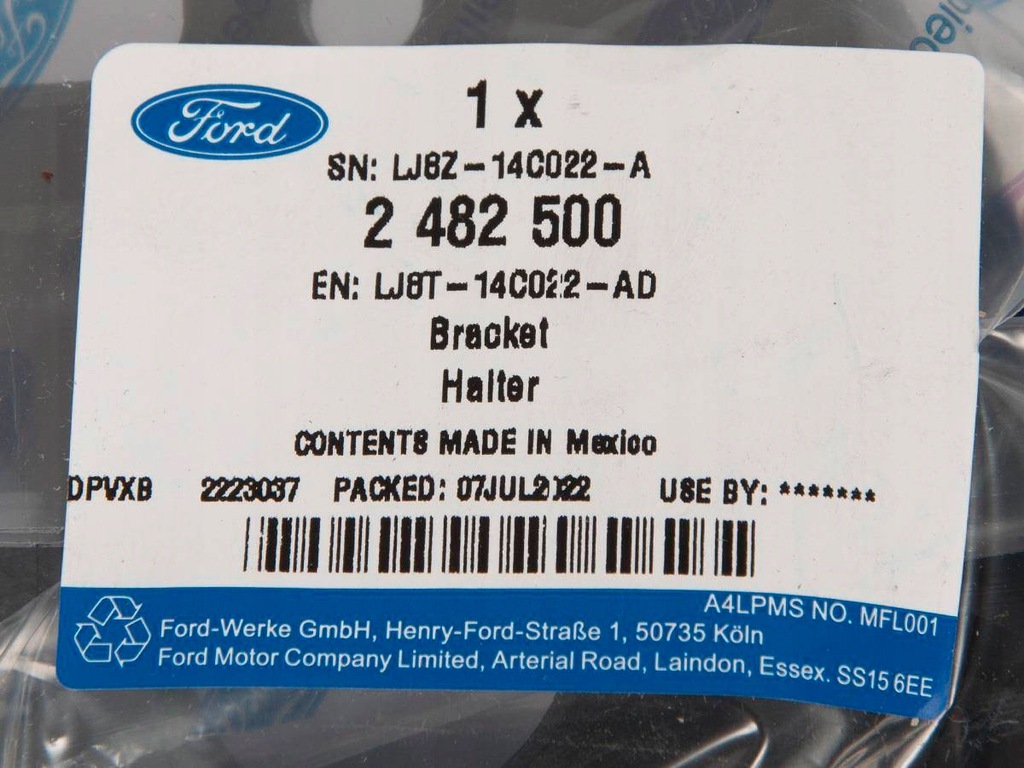 фото №4, Кронштейн радара перед mustang mach-e 21-