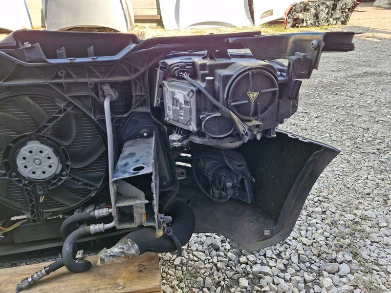 фото №7, Audi a4 b8 перед kompletny капот крила лампа pas радіатор вентилятор