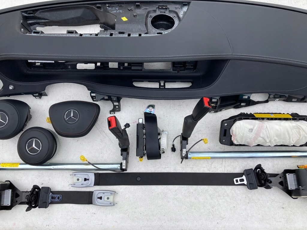 фото №5, Mercedes w222 s панель приладів панель приладів консоль подушки безпеки
