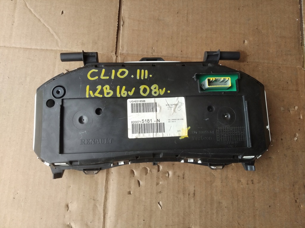 фото №3, Счетчик renault clio iii 8200715181n