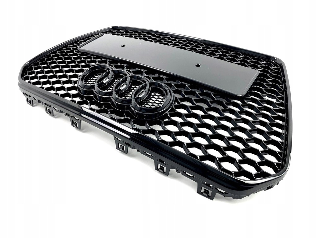 фото №13, Audi a5 rs5 8t0 lift 2012-2016 s-line решётка радиатора решётка радиатора чёрный блеск