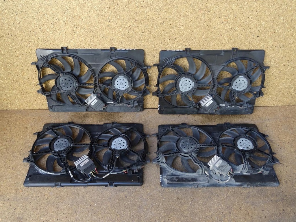 фото №14, Audi a4 b8 8k tdi lift 12-15 вентиляторы радиатора модуль 8k0121003m