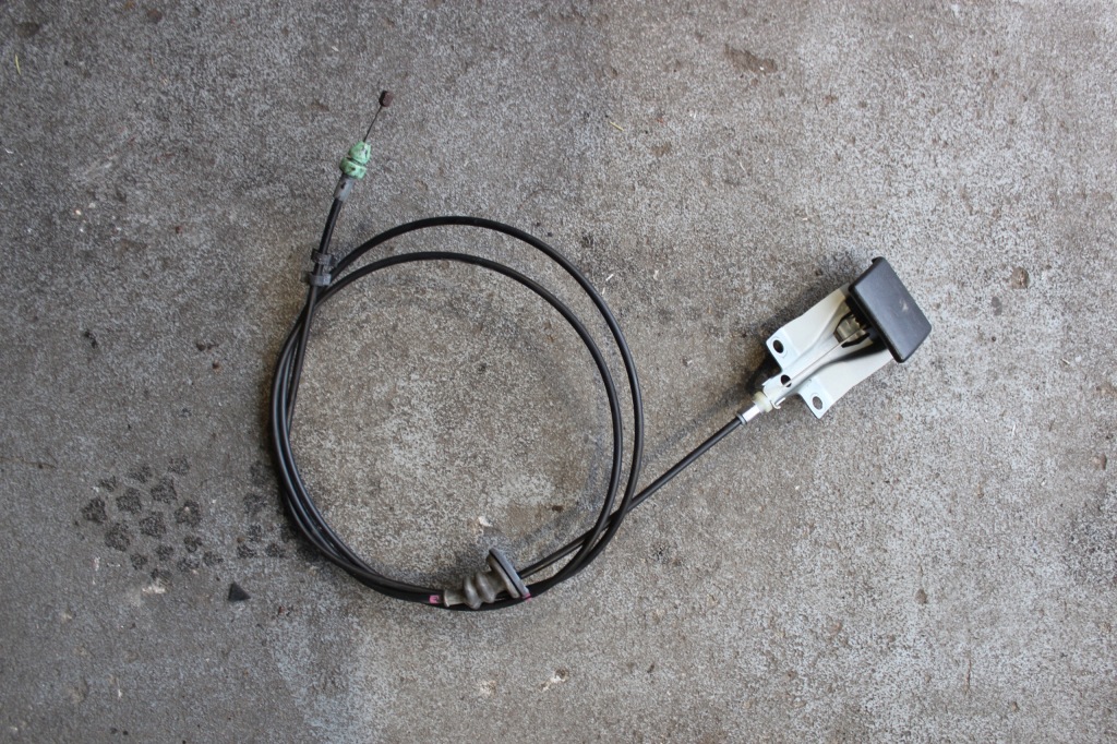 фото №1, Nissan murano z51 rok 2009 трос тяга рычаг капот europa