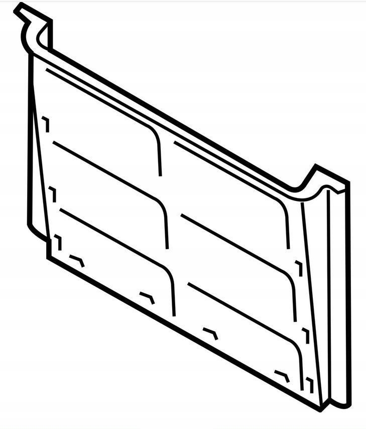 фото №9, Сітка vag audi r8 4.2l 5.2l 2008-2015 оригінальний 420133360c