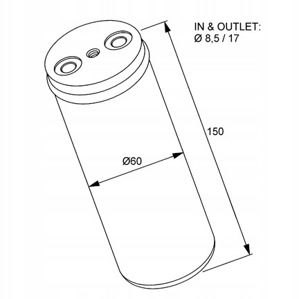 фото №1, Nrf 33233 осушувач, кондиціонер