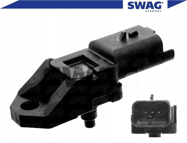 фото №2, Датчик давления воздуха - труба впускная [swag]